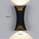 modern waterproof aluminum led wall light for outdoor decoration