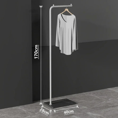 lightweight and modern Nordic clothes rack for stylish storage - vue 24 sur 41