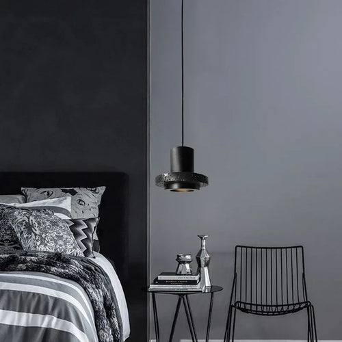 High-end creative industrial stone chandelier - vue 2 sur 18