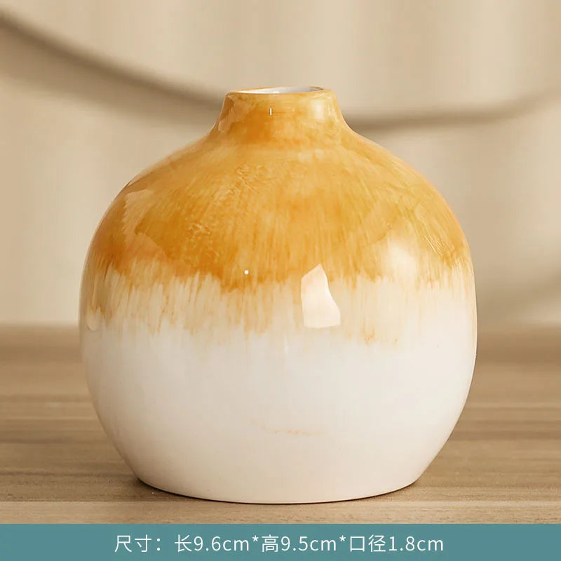 Chinese ceramic vase for elegant interior decoration