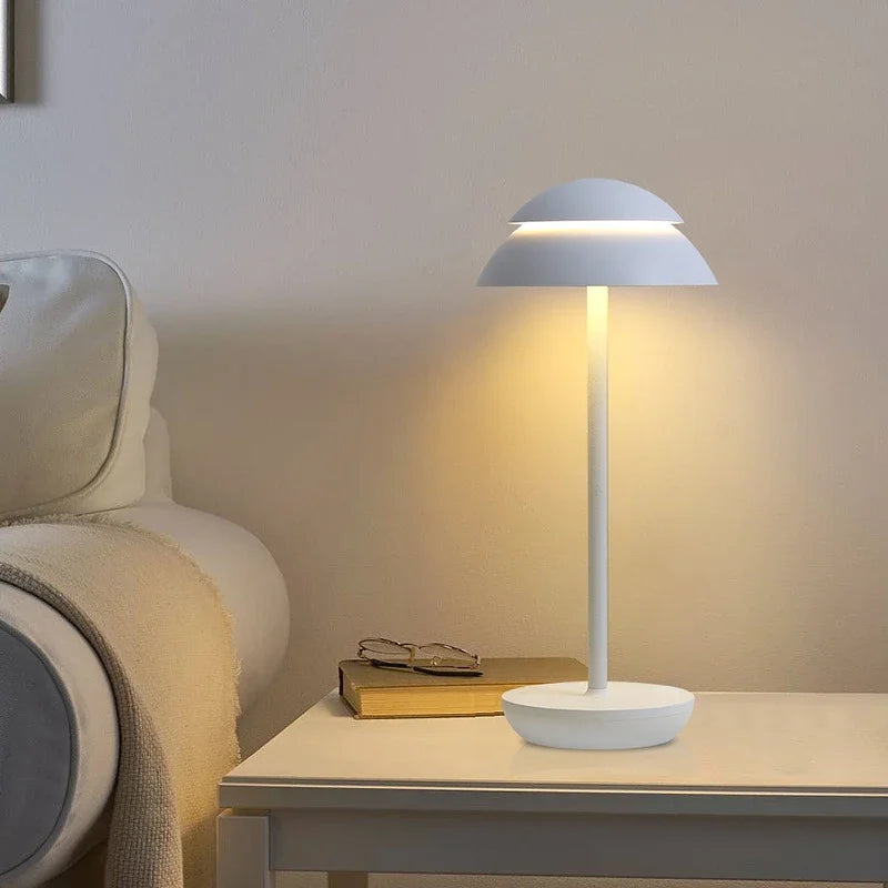 Vintage rechargeable LED wireless USB portable night light