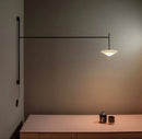 Modern design wall lamp with adjustable arm for reading and study