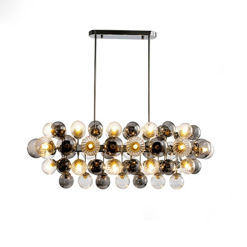 2024 Modern Originality LED Chandelier For Dining Room Living Room Bar Kitchen Magic Bean Molecular Lamp - vue 6 sur 7