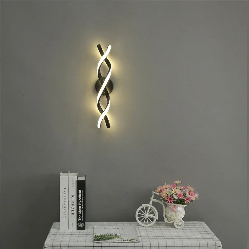 Modern minimalist acrylic LED wall light