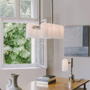 Art Deco style glass LED chandelier modern pendant lighting