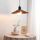 Vintage woven fabric chandelier Japanese style for artistic lighting