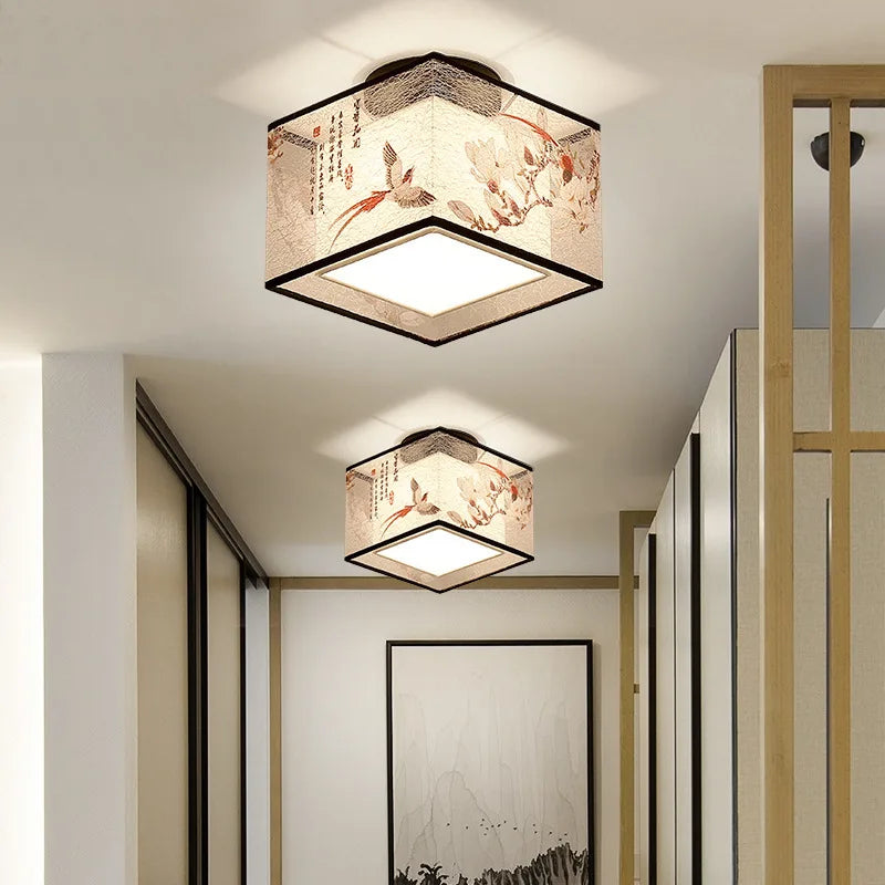 Chinese style ceiling light for hotel, villa entrance hall and balcony