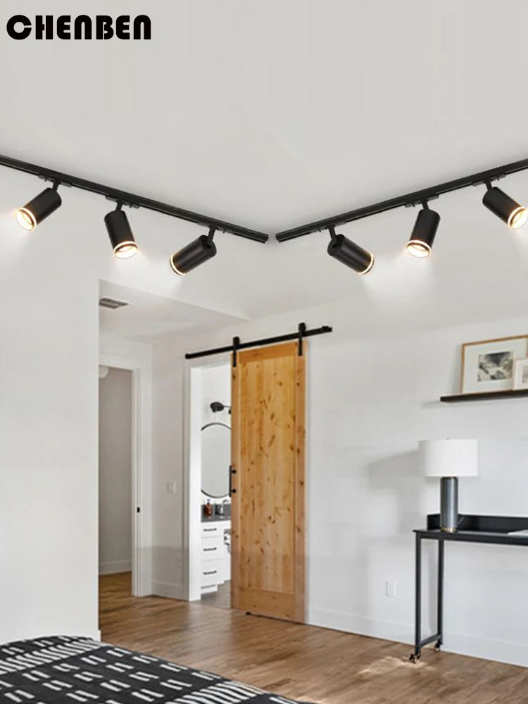 Mobile LED spotlight for interior decoration and lighting