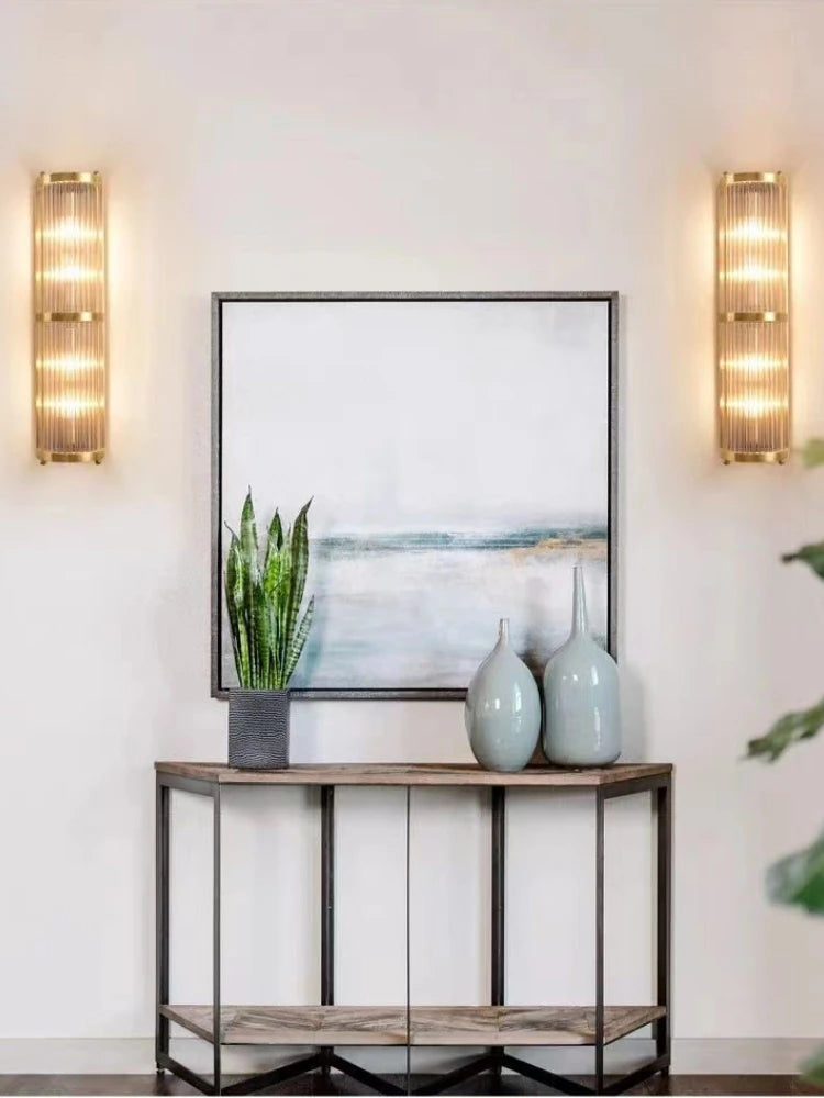 Luxury style crystal wall lamp for an elegant atmosphere - vue 3 sur 10