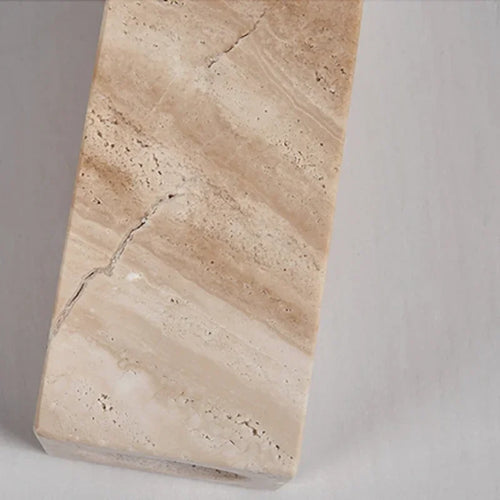 Modern marble LED wall light for interior decoration - vue 7 sur 7