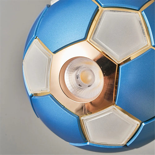 Modern minimalist metal and acrylic pendant light - vue 6 sur 6