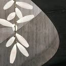 Modern nordic glass chandelier for interior decoration