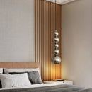 Large designer LED chandelier for elegant interior decoration