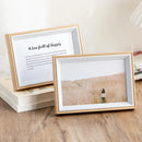 Wooden wall photo frame for decorative gift