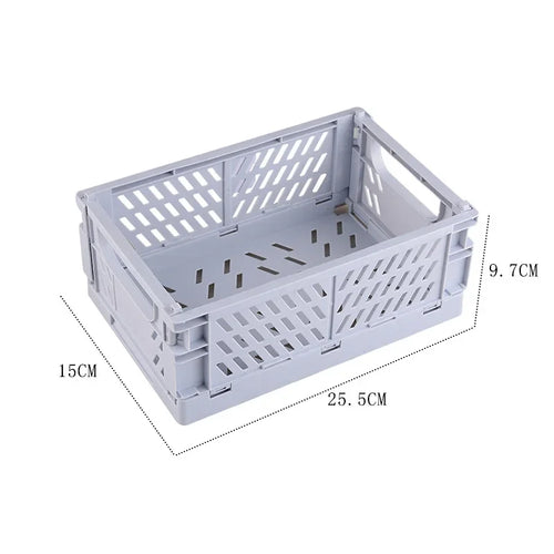 foldable storage basket for makeup jewelry toys and more - vue 20 sur 28