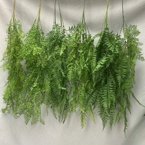 Artificial rattan fern for indoor and outdoor decoration - vue 3 sur 14