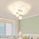 Modern floral ceiling light for a romantic and cosy children's bedroom