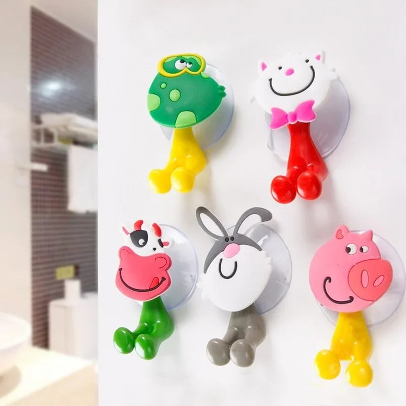 Multi-functional Silicone Toothbrush Holder Toothpaste Storage Rack, Shaver Holder and Tooth Brush Dispenser Bathroom Organizer - vue 2 sur 12