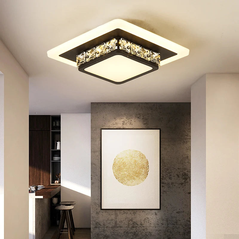 Simple modern nordic entryway ceiling light - vue 6 sur 18