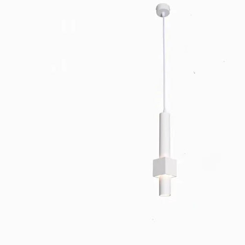 Nordic LED long tube pendant light dimmable indoor lighting - vue 13 sur 14