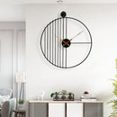 modern silent wall clock for home decor