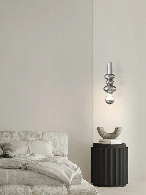 Modern nordic LED pendant light for elegant interior decor - vue 2 sur 12