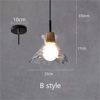 Modern nordic LED pendant light decorative indoor fixture