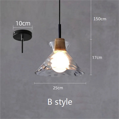Modern nordic LED pendant light decorative indoor fixture