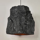 Handmade nordic chandelier with imitation stone wabi sabi style