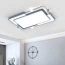 Modern square recessed LED ceiling light simple creative