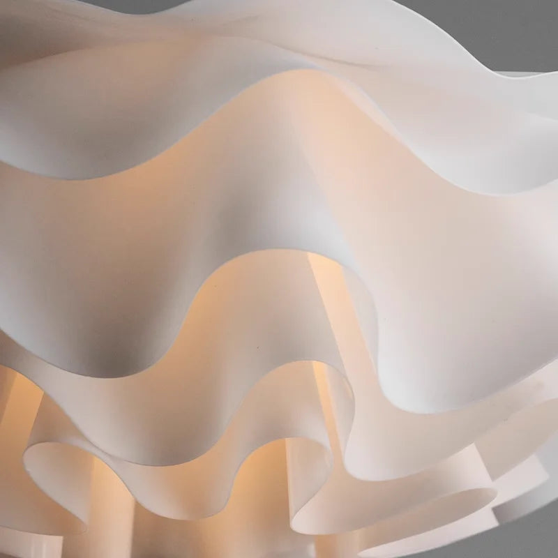 Nordic flower chandelier for decorative indoor lighting - vue 5 sur 8