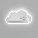 Multifunction LED bed lamp with wireless USB charger