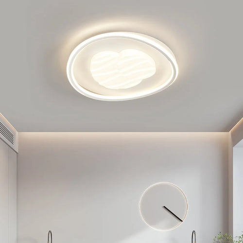 Modern rectangular ceiling light for indoor and outdoor lighting - vue 5 sur 10