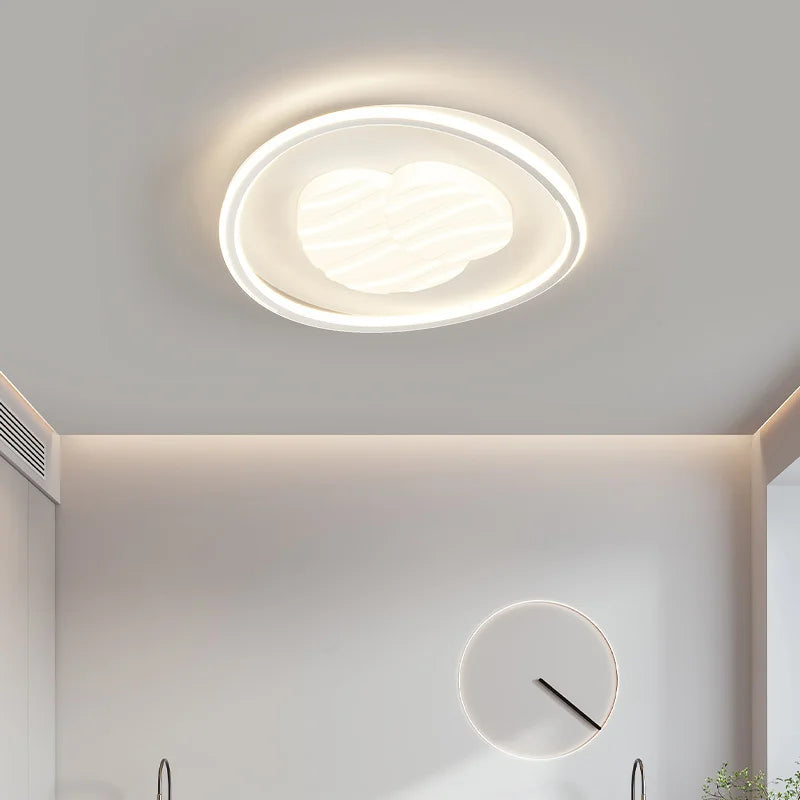 Modern rectangular ceiling light for indoor and outdoor lighting - vue 4 sur 10