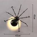 Creative insect wall light for interior decoration