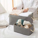 foldable storage basket for clothes and toys