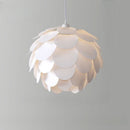 Original pineapple chandelier in wood veneer for hotels, bars and restaurants