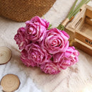 Artificial rose bouquet for decoration and photography