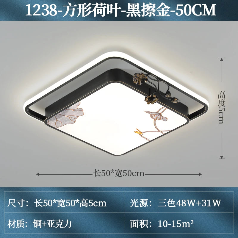 Multicolour enamel LED ceiling light for modern interiors - vue 16 sur 16