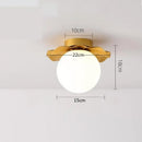 Modern nordic lotus ceiling light for living room