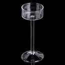 Large glass candle holder for wedding and romantic party decoration