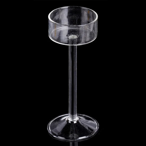 Large glass candle holder for wedding and romantic party decoration - vue 9 sur 9