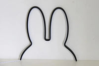 Modern LED rabbit night light for children christmas gift