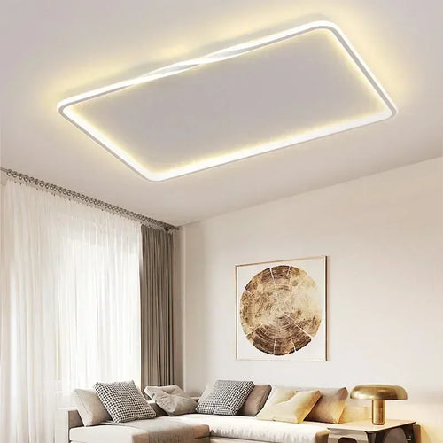 Modern LED ceiling light for elegant interior decoration - vue 5 sur 18