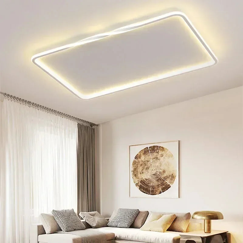 Modern LED ceiling light for elegant interior decoration - vue 5 sur 18