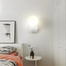 Modern milk bean designer wall lamp for bedrooms, hallway and hotel