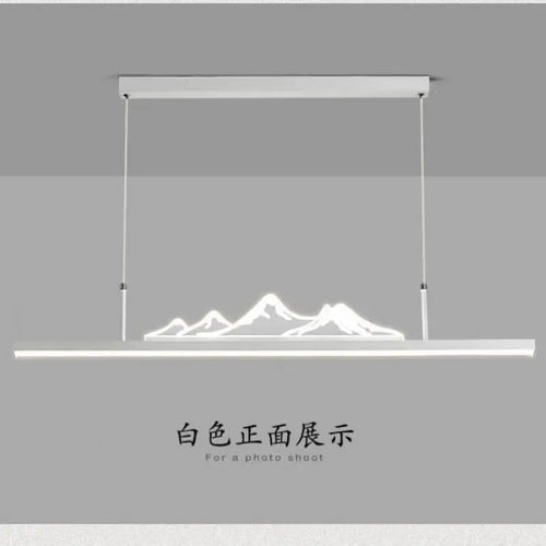 Chinese style chandelier for restaurant and office mountain - vue 7 sur 10