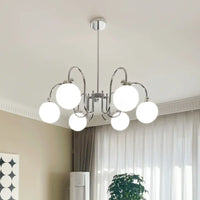Romantic decorative arc-shaped LED ceiling light