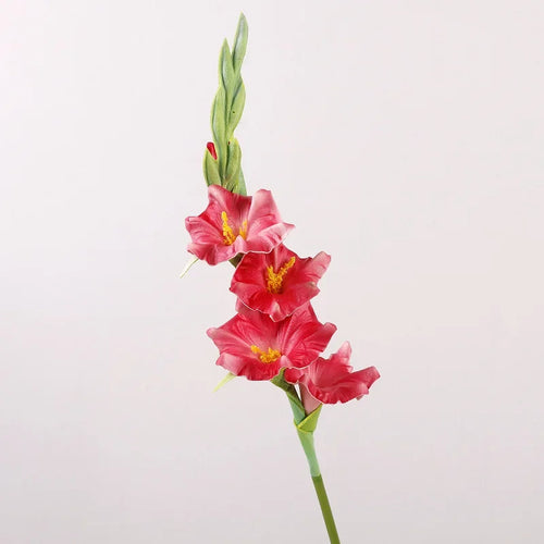 Artificial gladiolus flowers for party and office decoration