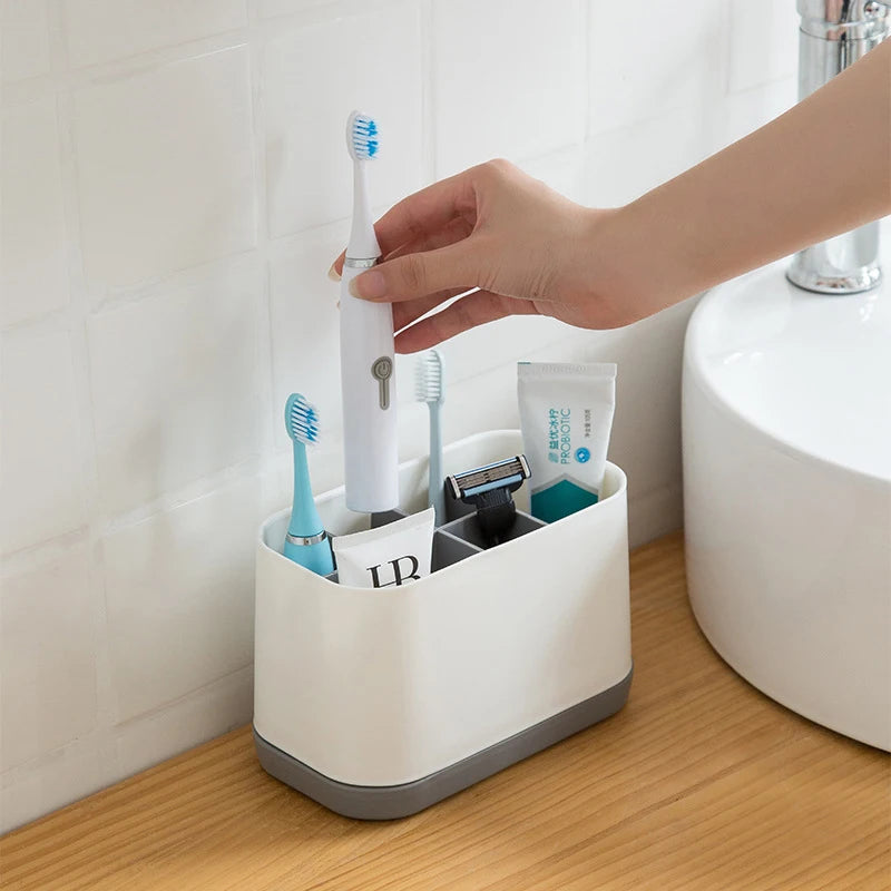 Multipurpose organiser for toothbrushes and bathroom accessories - vue 2 sur 8